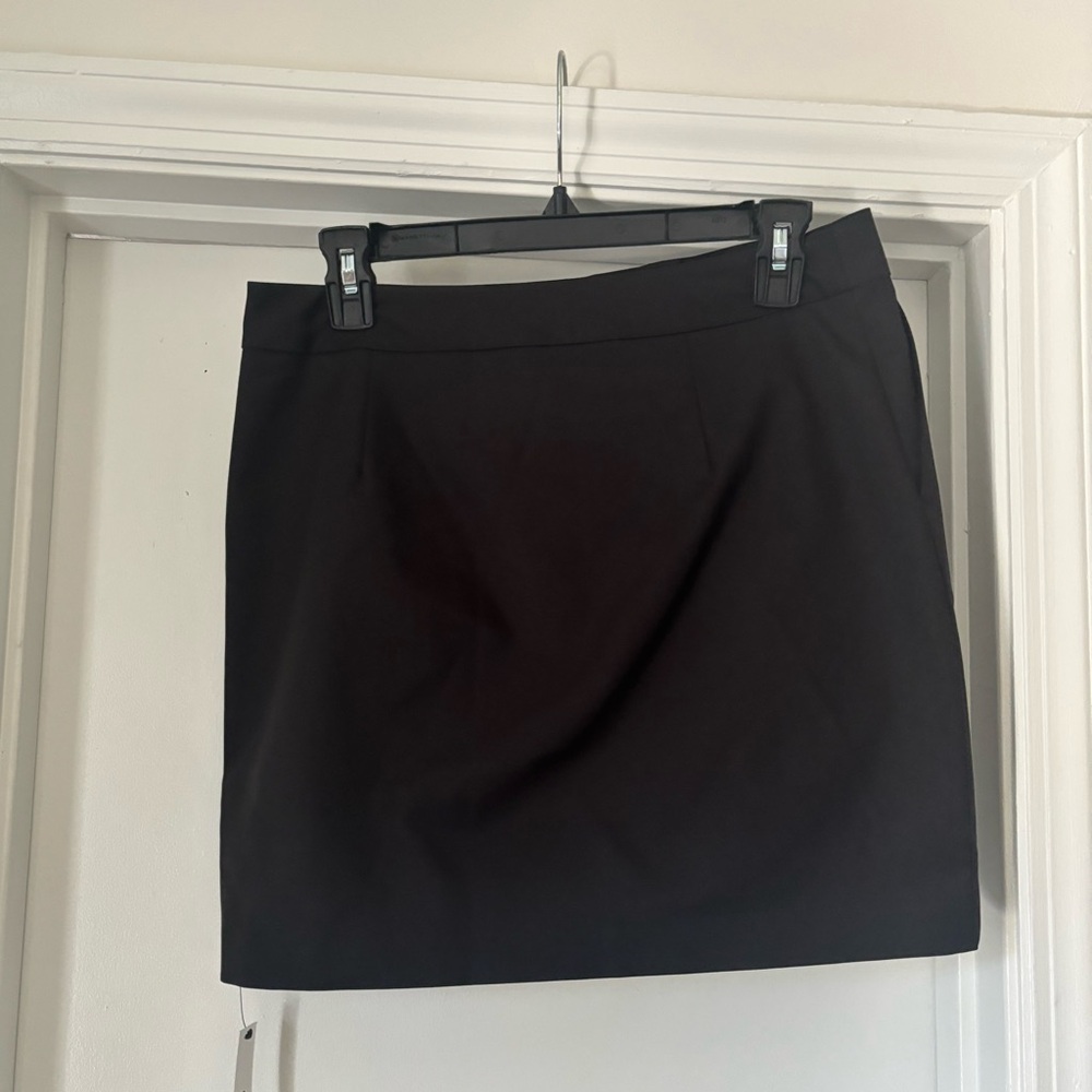 Reformation Black Mini Skirt